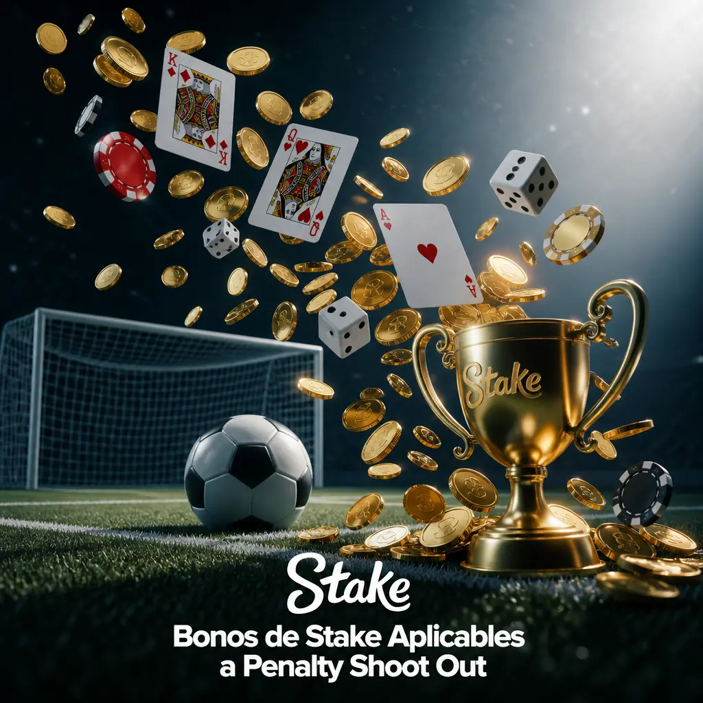 Bonos de Stake aplicables a Penalty Shoot Out: Rakeback, Top-Up Diario, Incremento Semanal y Beneficio VIP Mensual