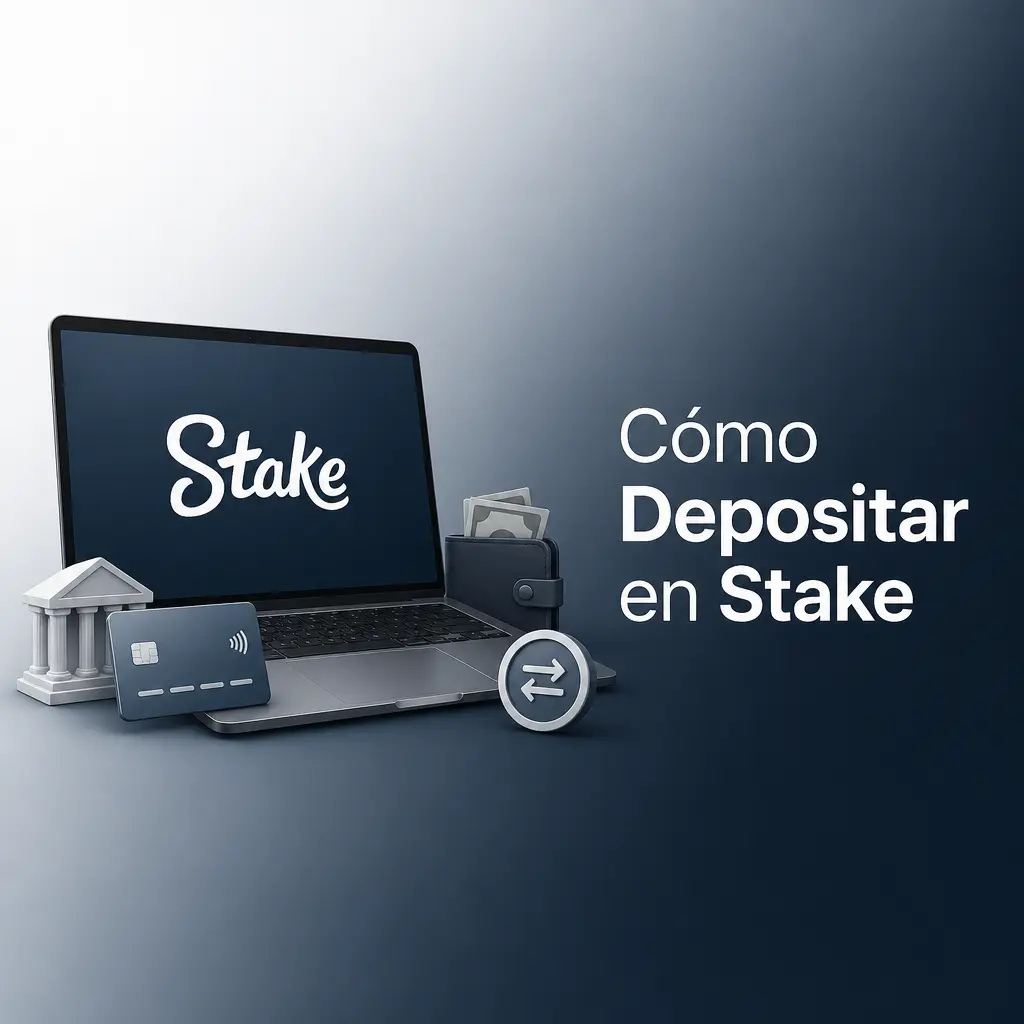 Guía para depositar dinero en Stake usando métodos como Mercado Pago, AstroPay, tarjetas o criptomonedas.