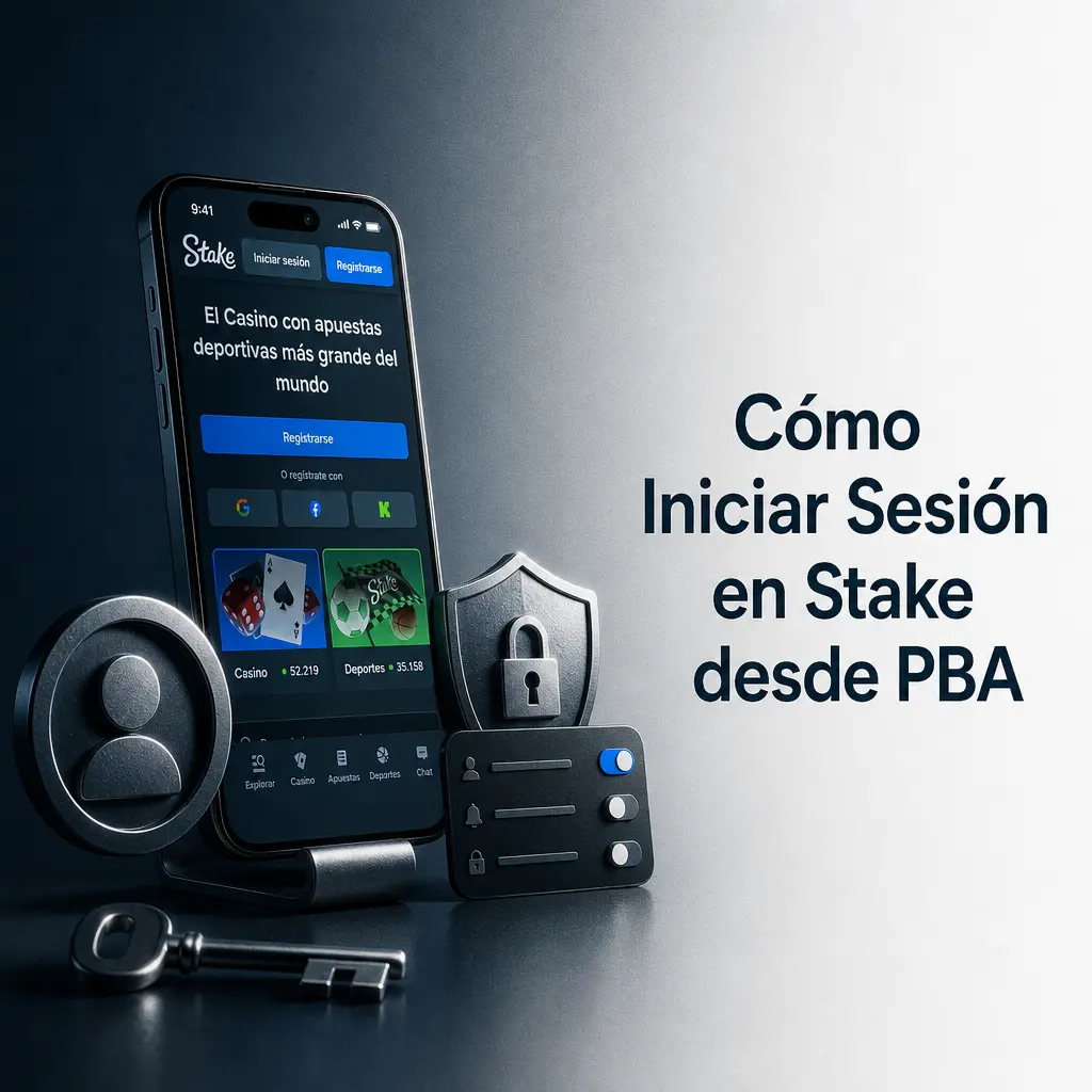 Guía para iniciar sesión en Stake desde PBA: ingresar credenciales, verificar identidad y recuperar acceso a la cuenta.