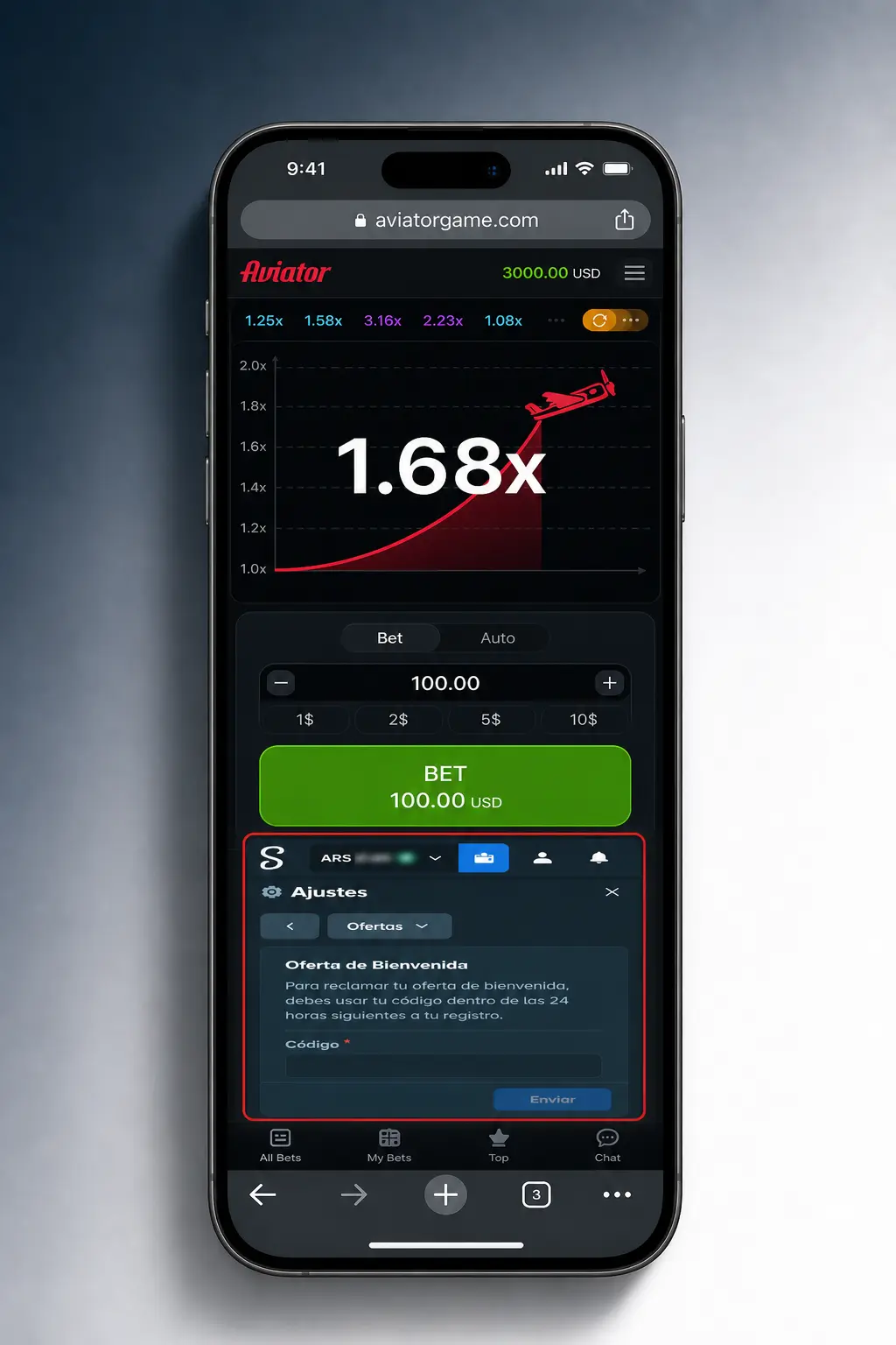 Guía paso a paso para jugar Aviator con dinero real en Stake: apostar, ver el multiplicador y retirar ganancias.