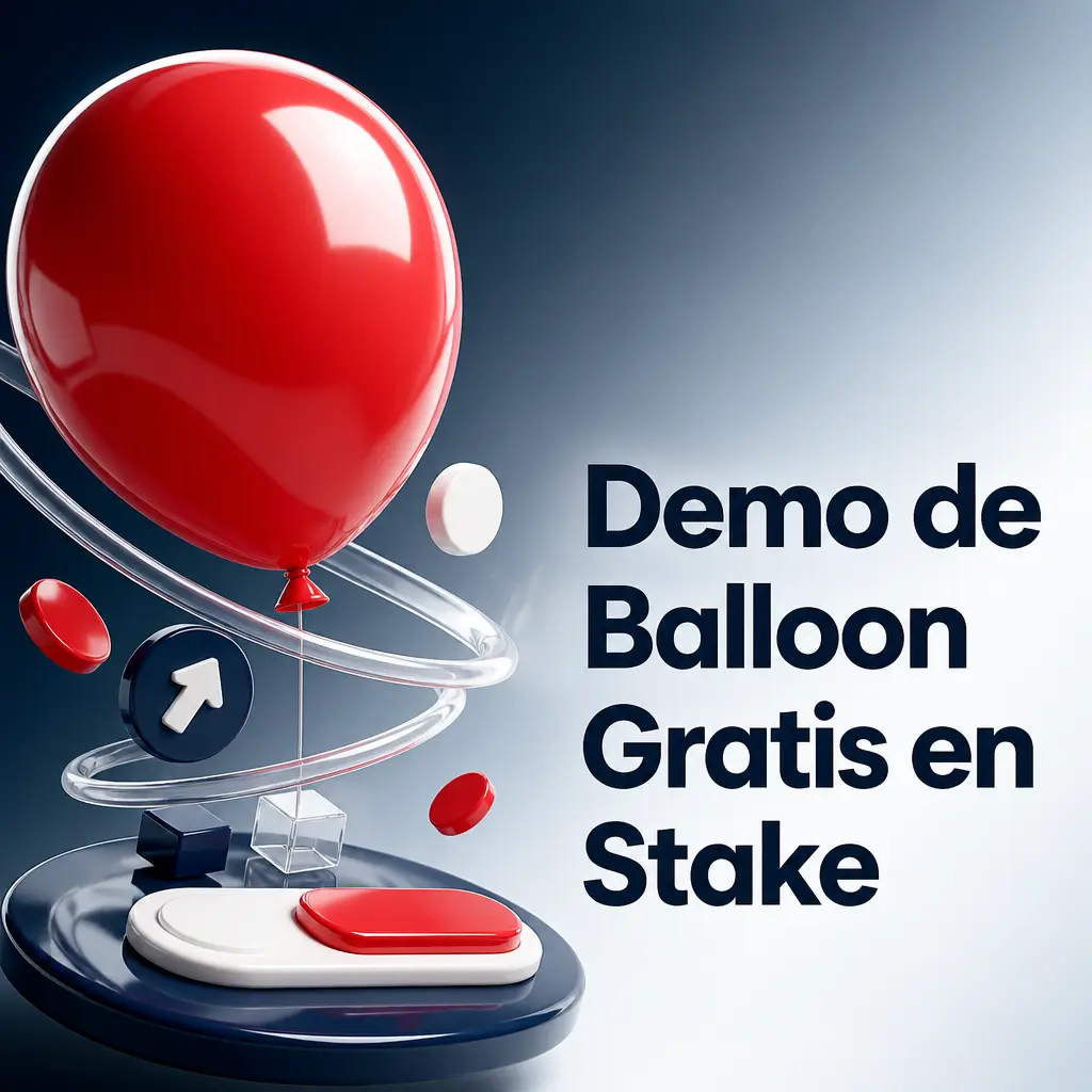 Demo gratis de Balloon en Stake: jugá con créditos virtuales sin registro para probar el multiplicador y el Cash Out.