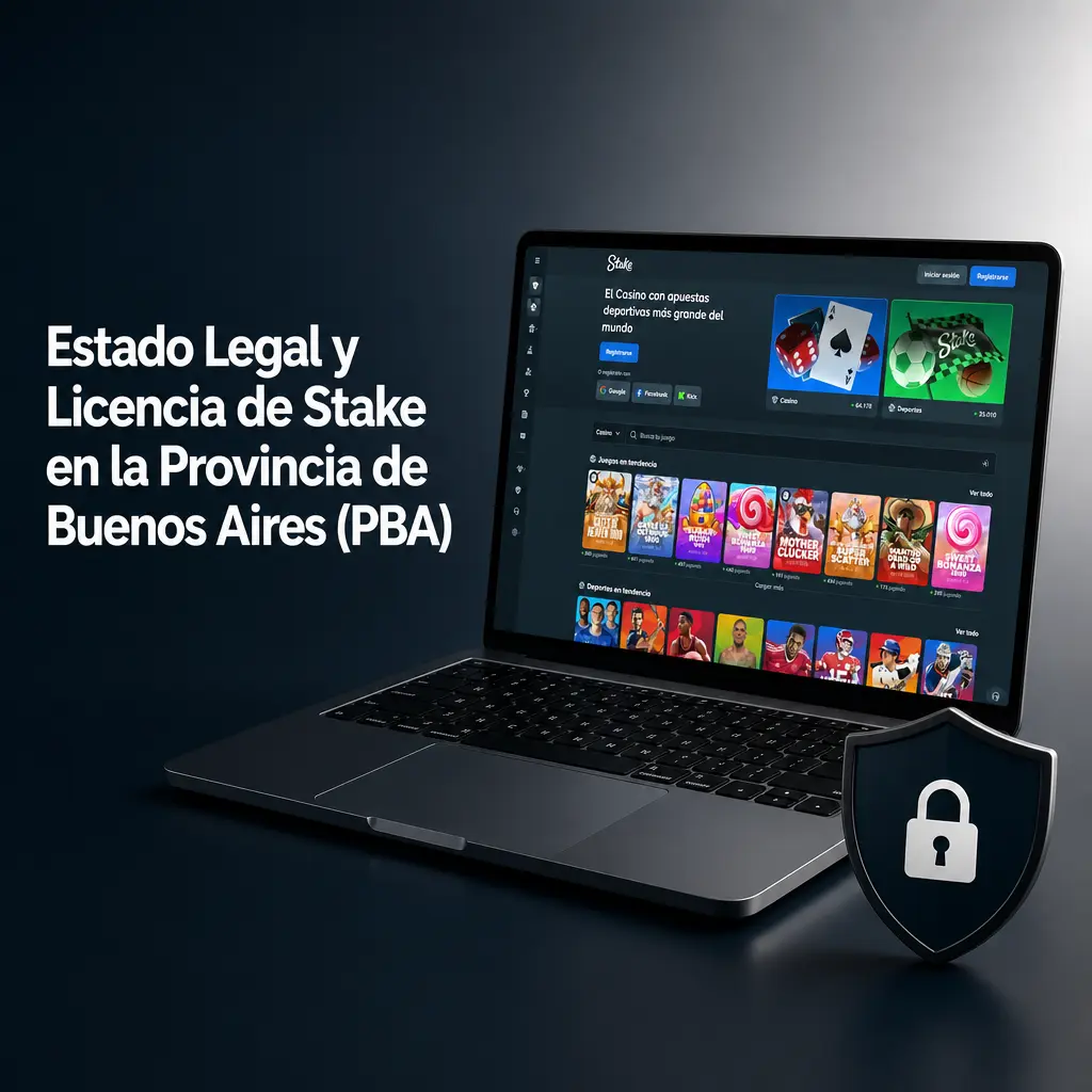 Licencia de Curaçao de Stake y su estado legal en la Provincia de Buenos Aires, sin habilitación del IPLyC.