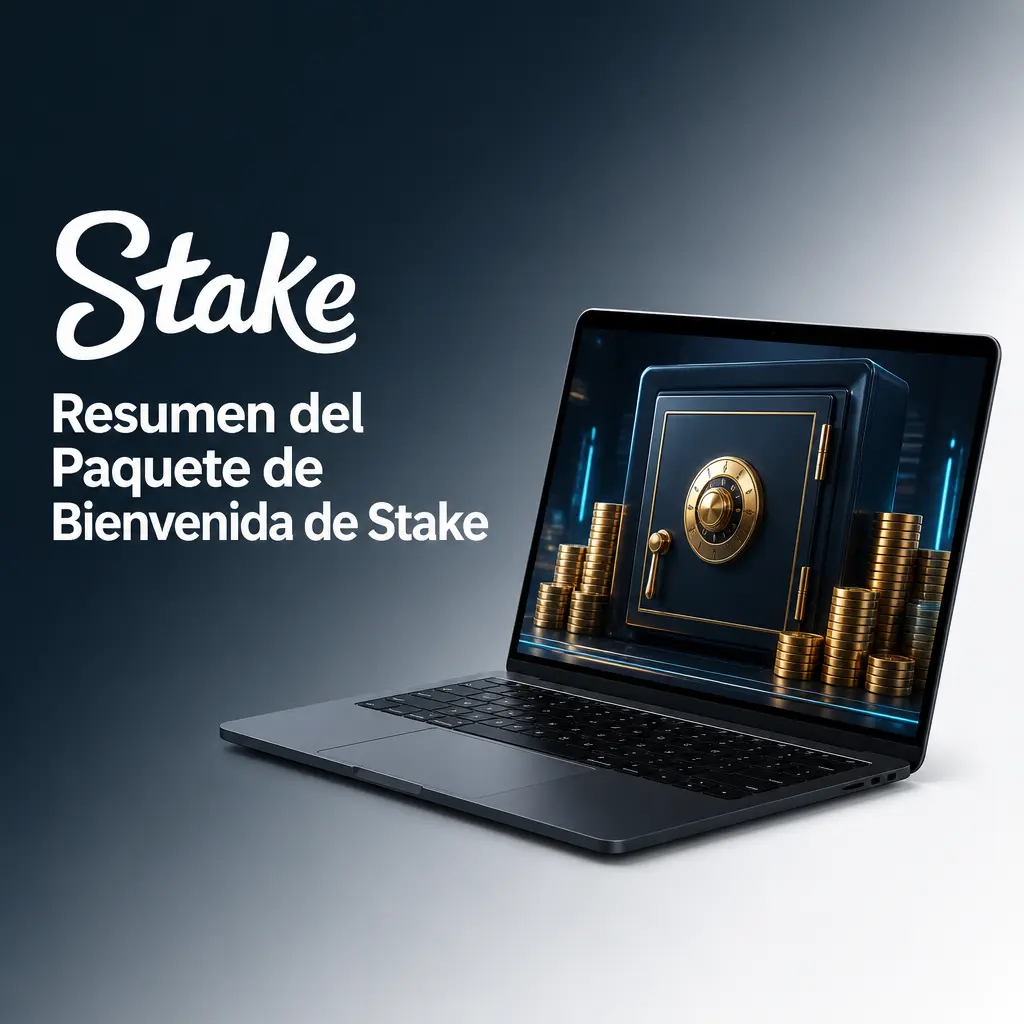 Tabla resumen de los seis beneficios continuos del paquete de bienvenida de Stake para usuarios de Buenos Aires, sin bono de depósito único.