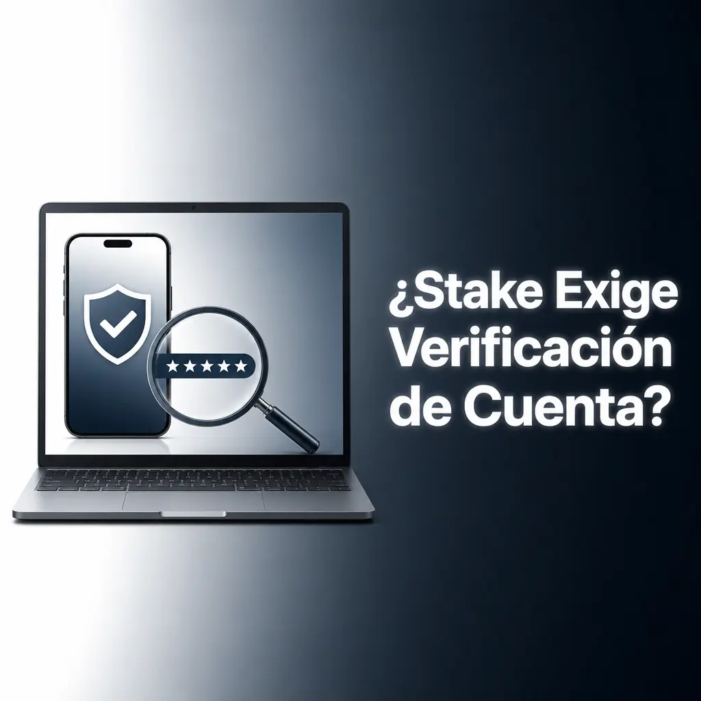 Notificación de Stake solicitando verificación de identidad, documento y comprobante de domicilio para completar el proceso KYC.